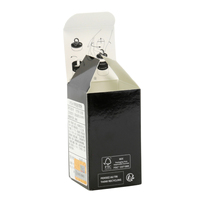 Emballage de savon shampooing cosmétique brillant papier d'art Tuck End boîte de soins de la peau boîtes noires personnalisées