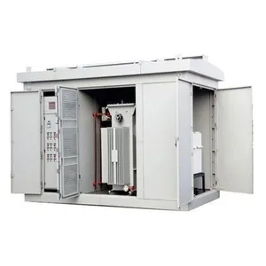 1.5MVA Compact Transformer Ethiopia Electric Utility 15kV to 0.4kV 1500kVA Compact Transformer Substation