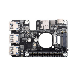PCIe ke M.2 4G/5G dan USB 3.2 topi untuk Raspberry Pi 5, kompatibel dengan SIMCom/Quectel modul 4G/5G, Raspberry Pi 5 topi - Product Image 2