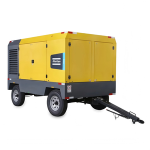 Compresseur d'air mobile diesel Atlas Copco V900 Copco 25 bar 360 psi Atlas 800cfm 900cfm Atlascopco haute pression - Product Image 1