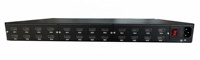 Modulador codificador de 24 canales HD a ISDBT, DVBT, DVBC, CATV, QAM