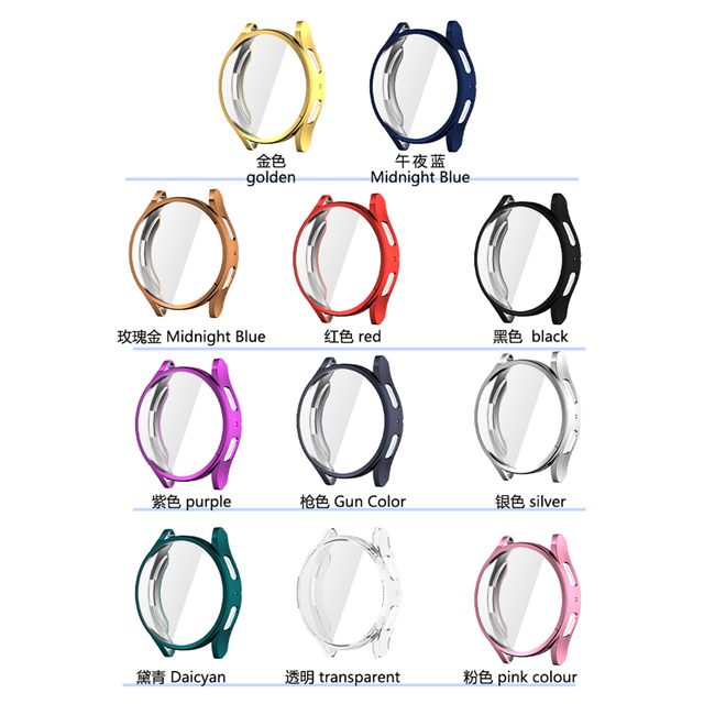 New Product All-inclusive Lightweight Smart Watch Screen Protector TPU Case Cover for Samsung Galaxy Watch 6 40mm 44mm