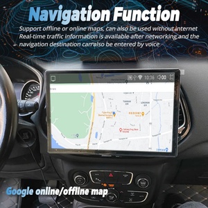 Radio para Auto con Android 13 y Carplay de 13.3 Pulgadas para Jeep Compass, Navegación Multimedia GPS, Reproductor de Radio para Auto, WIFI+4G, Bluetooth, 2DIN, DSP, Estéreo - Product Image 4