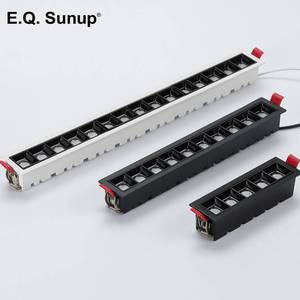 Chất lượng cao <span class=keywords><strong>LED</strong></span> trần ánh sáng tại chỗ <span class=keywords><strong>LED</strong></span> Trần Đèn AC 220V hiện đại tuyến tính Spotlight Laser Blade chiếu sáng hệ thống - Product Image 2