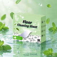 Feuilles de détergent solides écologiques multifonctionnelles pour toilettes, nettoyage en profondeur, 80 % d'ingrédients actifs, éliminateur de taches et de poussière