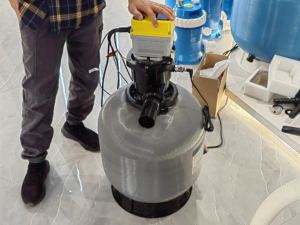 <span class=keywords><strong>Filtre</strong></span> <span class=keywords><strong>à</strong></span> <span class=keywords><strong>sable</strong></span> de <span class=keywords><strong>piscine</strong></span> en fibre de verre avec valve intelligente - Product Image 3