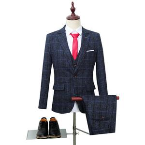 Trajes de <span class=keywords><strong>Hombre</strong></span> Modernos de 3 Piezas, Estilo Nuevo, Trajes de <span class=keywords><strong>Hombre</strong></span> de Un Solo Pecho, Trajes de <span class=keywords><strong>Boda</strong></span> para <span class=keywords><strong>Hombre</strong></span> - Product Image 4