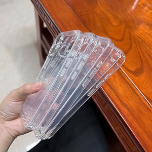 Custodia Trasparente in Silicone per <span class=keywords><strong>iPhone</strong></span> AiR 17 15 Plus <span class=keywords><strong>13</strong></span> 12 <span class=keywords><strong>Mini</strong></span> 16e 16 Pro Max, <span class=keywords><strong>Cover</strong></span> per Cellulare in TPU Spesso - Product Image 3