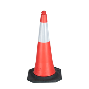 Factory Wholesale Road Safety Heavy Duty Economic Reflective Plastic PE 75cm Traffic One - Product Image 1