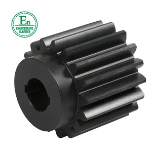 Custom small plastic gear for robot cnc nylon gear nylon spur gear