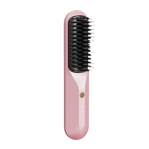 Wireless Hair Brush Straightening Fast <b>Heating</b> <b>Comb</b> USB Charge Hair Curling Dryer Brush Hair Styling Tools - Product Image 2