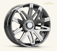 168 Ruedas Forjadas Personalizadas 713-1 de 20-26 Pulgadas, Ruedas de Aleación de Lujo, Cóncavas Profundas, Aptas para Cullinan, Cadillac Escalade, Volkswagen