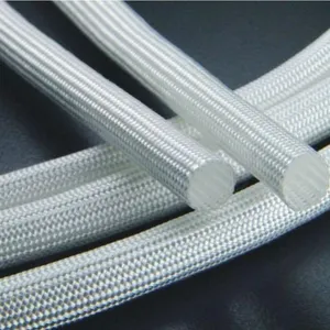 Best Selling High Voltage Electric Wire Jacket Protection Silicon Rubber Insulating Sleeve Glass Fiber Insulating Tube