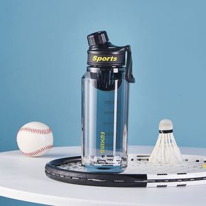 Bouteilles d'eau de sport en plastique Tritan réutilisables en gros 2025 avec filtre et logo personnalisé - Product Image 4