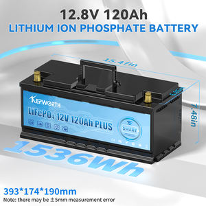 Kepworth ab stok lityum 12.8V 120Ah piller EV ve Camper 12V 120Ah akıllı BMS mavi diş 120Ah Lifepo4 ile paketleri - Product Image 4