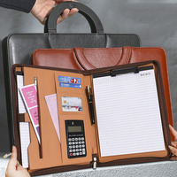 Carnet de notes et stylo personnalisés ensemble de papeterie carnet de notes intelligent avec fermeture éclair porte-monnaie a4 classeur budget avec calculatrice