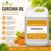 Huile Essentielle de Curcuma en Vrac de Qualité Supérieure, Pure et Naturelle, Huile de Racine de Curcuma Longa pour l'Aromathérapie et les Cosmétiques
