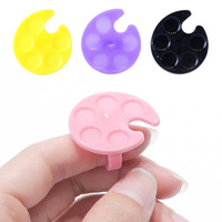 NP6 Mini Palette de couleurs pour Nail Art, joli Design d'empreinte, anneau de doigt, mélange de Gel UV, peinture, outils de manucure