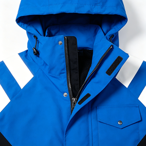 Wholesale Custom High Visibility Reflective Safety Jacket for Winter Hi Vis Industrial Traffic Construction Worker Clothing - Product Image 3