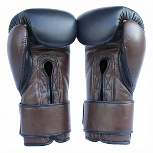 Guantes de Boxeo de Cuero PU de 12oz, Transpirables, Antideslizantes, con Cierre en la Muñeca, Logotipo Personalizado para Entrenamiento de Combate en Gimnasio - Product Image 1