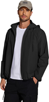 OEM Logo Brodé Personnalisé Polyester Imperméable Soft Shell Full Zip Veste Équipe Uniforme D'entreprise Vêtements De Travail Hommes