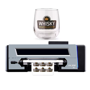 Crowdam in-và-cắt-plotter thiết lập mini 30cm UV máy A3 UV dtf Sticker phẳng máy in với tự động cắt Dải decal - Product Image 3