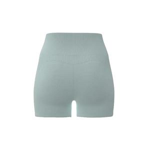 Custom High Waist Gym <b>Shorts</b> Booty V Cross Spandex Ribbed Yoga Biker <b>Shorts</b> Scrunch Butt Athletic Leggings Woman Leggings - Product Image 3