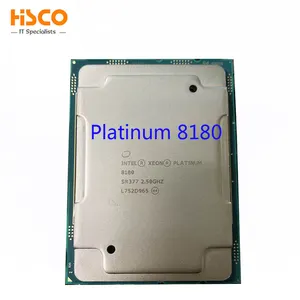 Processador xeon platina 8180, processador (38.5m, 2.50 ghz) cpu de servidor