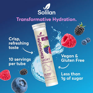 Integratore Elettrolitico Effervescente Senza Zucchero al Gusto Naturale di Tri-Berry, Etichetta Privata OEM, Vendita all'Ingrosso, Nutrizione Sportiva Halal - Product Image 4