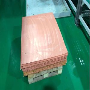 ทองแดงแคโทดคุณภาพสูง C11000 เกรด A ทองแดงอิเล็กโทรไลต์แคโทด 99.99% แผ่นทองแดง ราคาตลาดดีที่สุด - Product Image 1