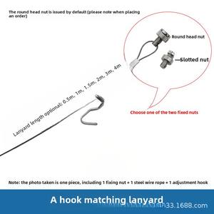 Crochet de montage au <span class=keywords><strong>plafond</strong></span> moderne pour photo suspendue pour salle d'exposition d'art calligraphie <span class=keywords><strong>peinture</strong></span> livraison gratuite Rail de suspension Guide de corde - Product Image 6