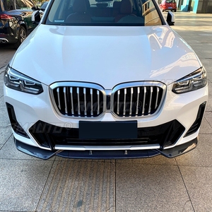 Para BMW X3 G01 X4 G02 IX3 G08 2021 2022+ Kit de carrocería con labio divisor de parachoques delantero, alerón, difusor, embellecedor protector de paquete M - Product Image 3