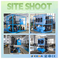 Machine à glace en tubes de qualité supérieure, 1 tonne, prix compétitif