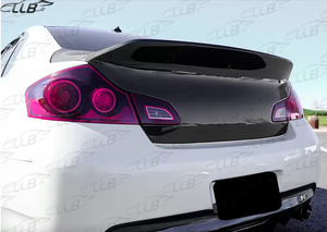 Coperchio del Bagagliaio in Fibra di Carbonio Stile OEM per Infiniti G37 Sedan Coupé, Coperchio del Bagagliaio in Fibra di Carbonio per G37 Due Porte - Product Image 4
