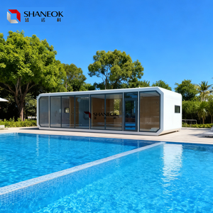 บ้านเคลื่อนที่สำเร็จรูป EU Cabin จัดส่งตรงจากโรงงาน ออกแบบโมดูลาร์ ติดตั้งรวดเร็ว มาตรฐานไฟฟ้า EU ขนาด 20 ฟุต 40 ฟุต - Product Image 1