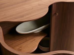 Console moderne en bois massif sur mesure avec tiroir pour salon, <span class=keywords><strong>buffet</strong></span> de grande capacité - Meuble de maison durable - Product Image 2