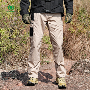 Vente chaude automne et hiver pantalons tactiques et entraînement résistant à l'usure multi-poches pantalons d'extérieur imperméables hommes - Product Image 4