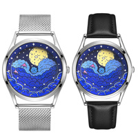 Nouvelle Montre à Quartz de Loisirs au Design Cartoon Tendance 9074 pour Hommes et Femmes, Montre-Bracelet de Luxe Multifonctionnelle pour Hommes, Montre de Sport Lumineuse