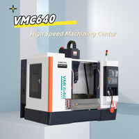 VCM640 table rotative cnc 4ème axe haute précision mini centre de fraisage cnc