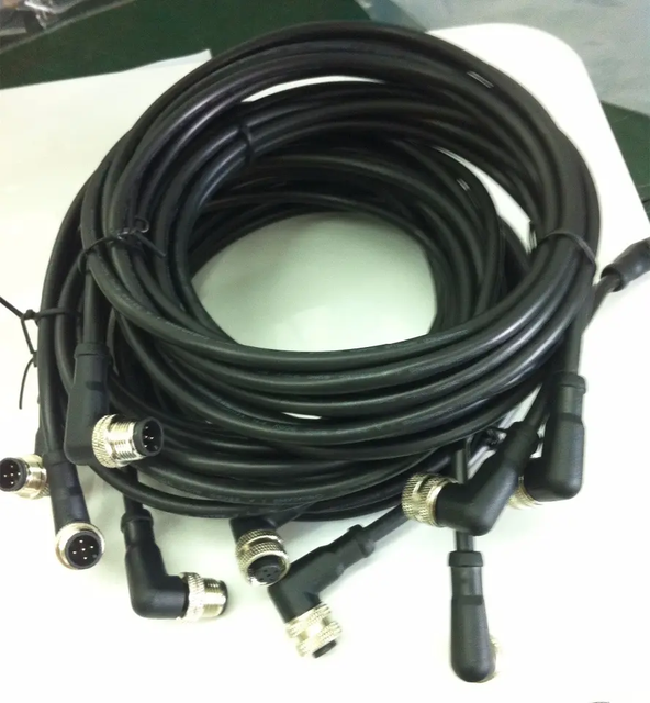 Custom Length Waterproof NMEA 2000 Cable IP67 Protection Brass Copper Contacts Screw 3Pin 4Pin 5Pin 8Pin Waterproof Power PCB