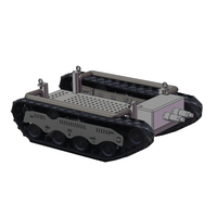 Chenilles en caoutchouc avancées durables chenilles véhicule mobile robot châssis drone sous-marin dragage machine