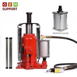 KARLION 20T CE Certified Manual &amp; <strong>Pneumatic</strong> Hydraulic Bottle <strong>Jack</strong> for <strong>Car</strong> &amp; Truck Repair Made of Durable Metal - Product Image 1