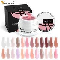 VENALISA 30g OEM/ODM Gel de construction pour ongles, séchage rapide LED UV, couleur camouflage épaisse, pour extension et nail art, marque privée