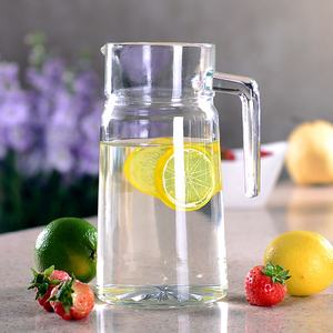 Jarra de Vidrio Cuadrada Octagonal de 1 Litro, Jarra de Agua Fría Hecha a Máquina - Product Image 4