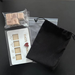 Cubos de Madera Modernos con Frases Románticas para Parejas, Ideales para Citas Nocturnas o para Tomar Decisiones sobre Comida, Regalo Perfecto para el Día de San Valentín para Mayoristas - Product Image 3