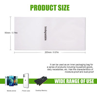 Étui de téléphone portable Oem sac biodégradable emballage en plastique accessoires de téléphone emballage Transparent écologique impression de Gravure