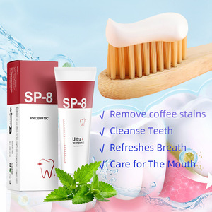 Pasta Dental Blanqueadora Probiótica <span class=keywords><strong>de</strong></span> Marca Privada, Aliento Fresco, Eliminación <span class=keywords><strong>de</strong></span> Manchas, Cuidado Dental, Logotipo Personalizado, Venta al Por Mayor - Product Image 4