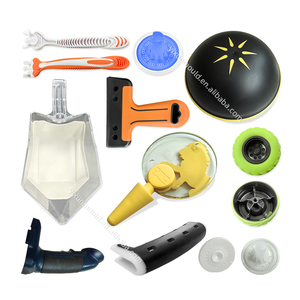 맞춤형 HDPE TPE 실리콘 사출 제품, 투샷 2K 사출 금형 및 성형, 이중 색상 실리콘 부품 오버몰딩 - Product Image 1