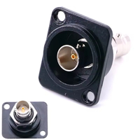 ABCCABLS T152 Nouveau connecteur BNC en cuivre de type D à montage sur panneau 75 Ohms, adaptateur coaxial femelle-femelle compatible SDI pour communication