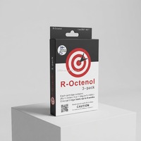 Boîtes suspendues en carton blanc pliables imprimées sur mesure, emballage de produit avec logo